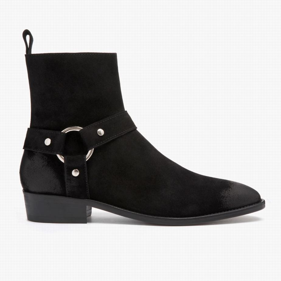 Thursday Boots Harness Chelsea Laarzen Heren Zwart | QDE9253JA