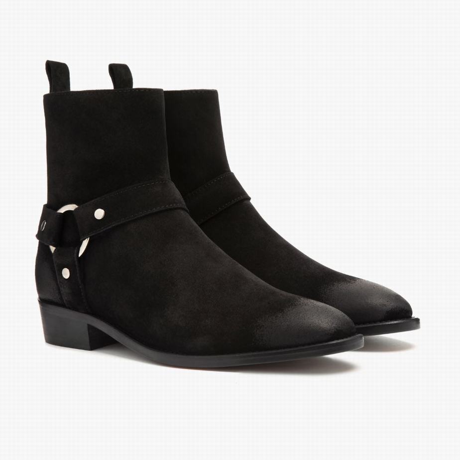 Thursday Boots Harness Chelsea Laarzen Heren Zwart | QDE9253JA