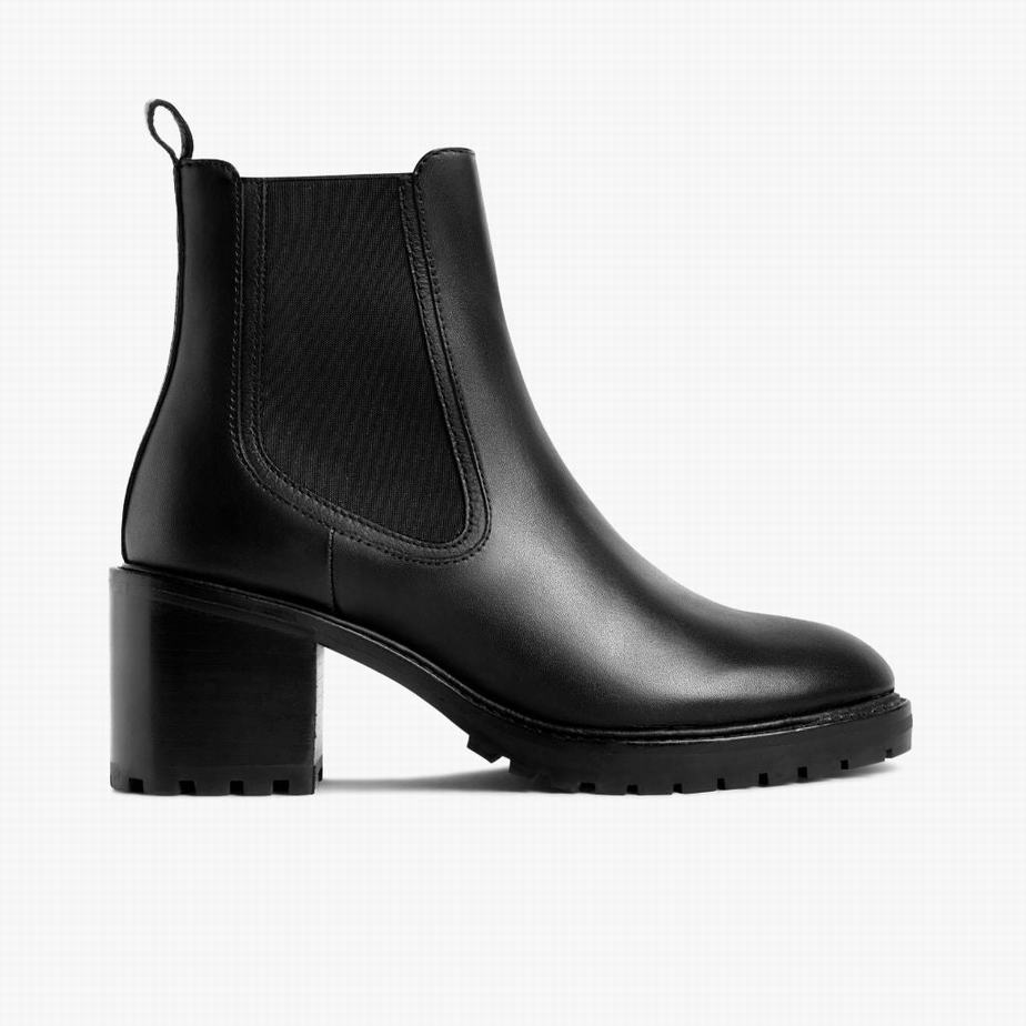 Thursday Boots Knockout Chelsea Laarzen Dames Zwart | ODX3361WE