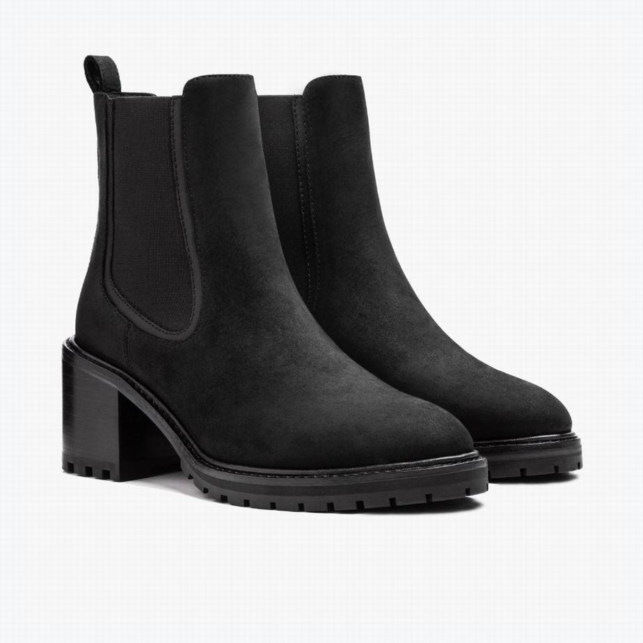 Thursday Boots Knockout Chelsea Laarzen Dames Zwart | DGC1853QQ