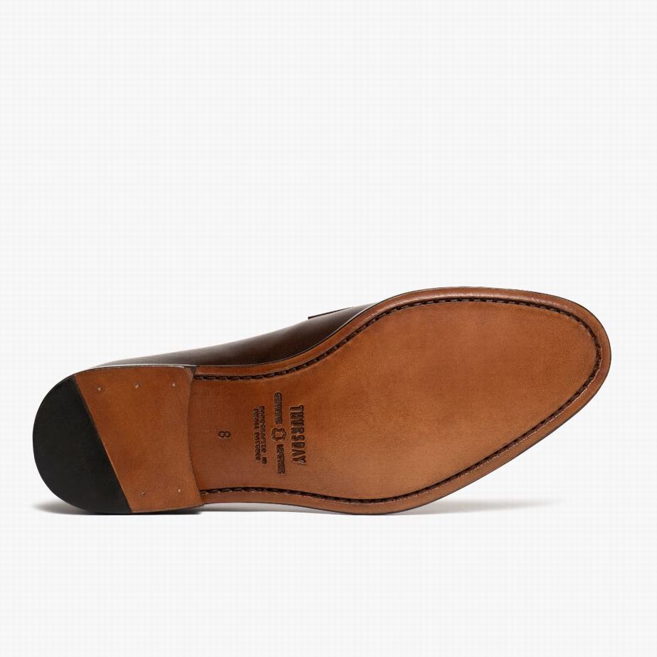 Thursday Boots Lincoln Loafers Heren Koffie | FRV696RJ