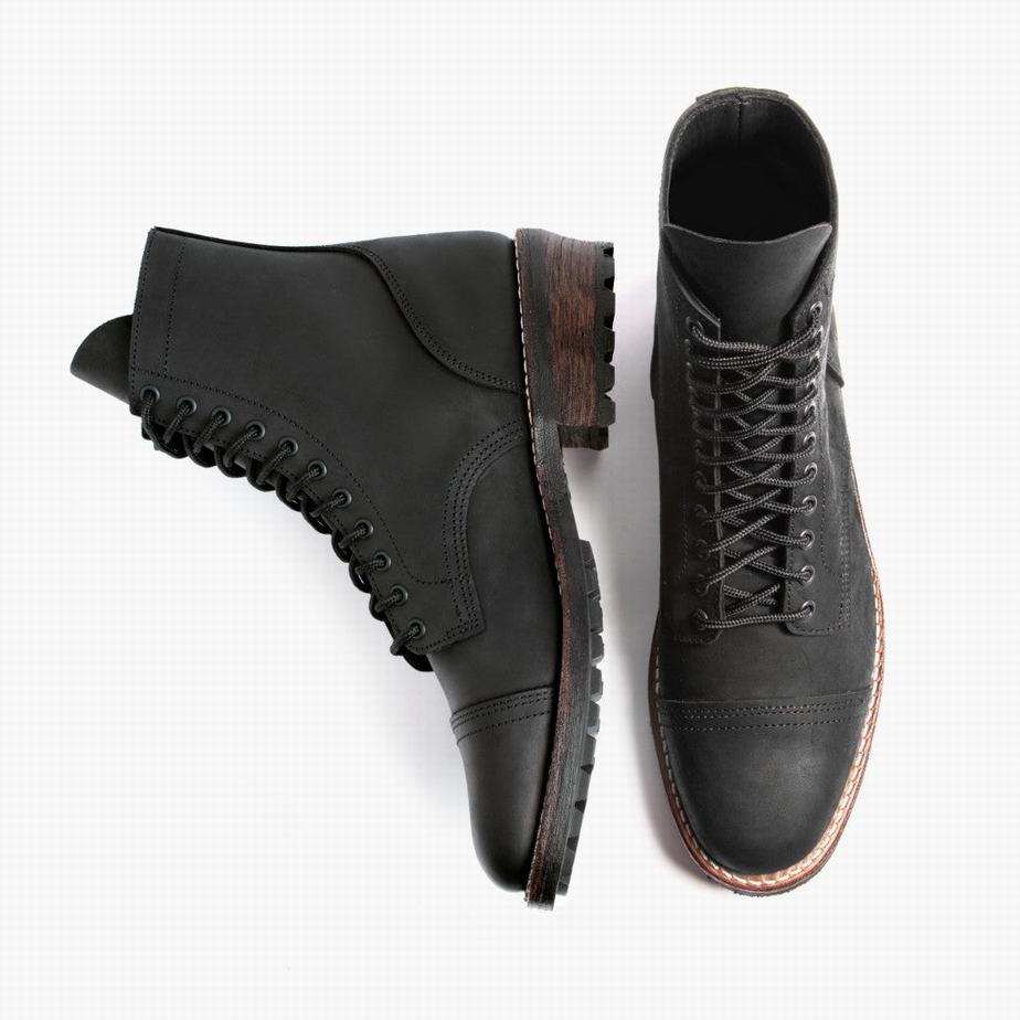 Thursday Boots Logger Veterlaarzen Heren Zwart | MCY6315DH