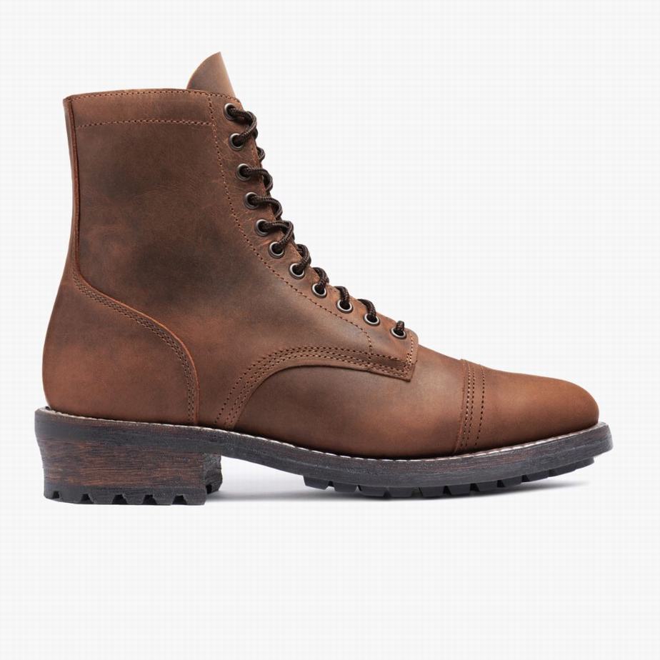 Thursday Boots Logger Veterlaarzen Heren Chocola | BDW9492CF