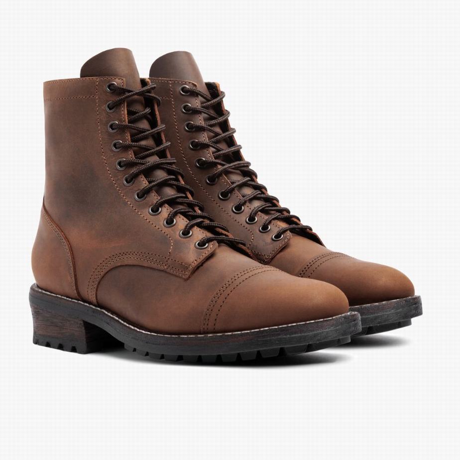 Thursday Boots Logger Veterlaarzen Heren Chocola | BDW9492CF