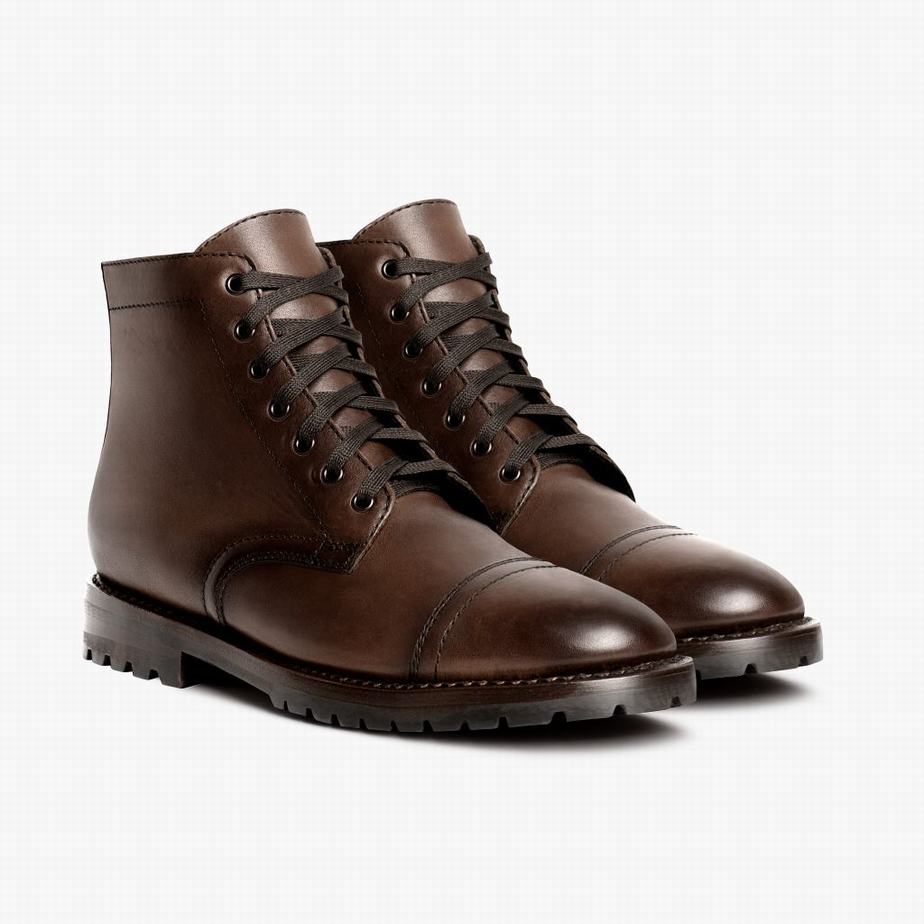 Thursday Boots Major Veterlaarzen Heren Chocola | IES4979PX