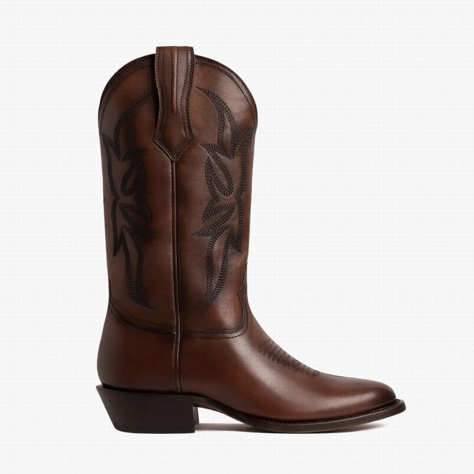 Thursday Boots Maverick Western Laarzen Heren Brandy | FVD475OY