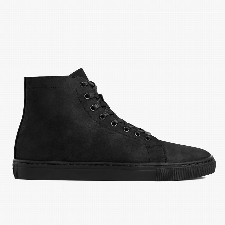 Thursday Boots Premier Hoge Sneakers Heren Zwart | OXD10096WX