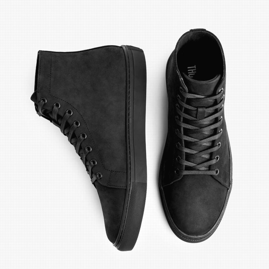 Thursday Boots Premier Hoge Sneakers Heren Zwart | OXD10096WX