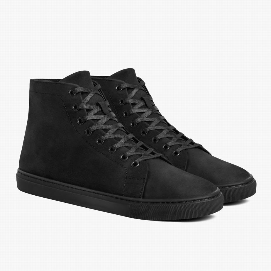 Thursday Boots Premier Hoge Sneakers Heren Zwart | OXD10096WX