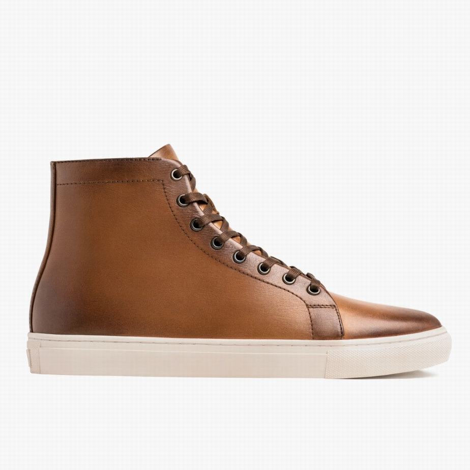 Thursday Boots Premier Hoge Sneakers Heren Toffee | CTF9162TG