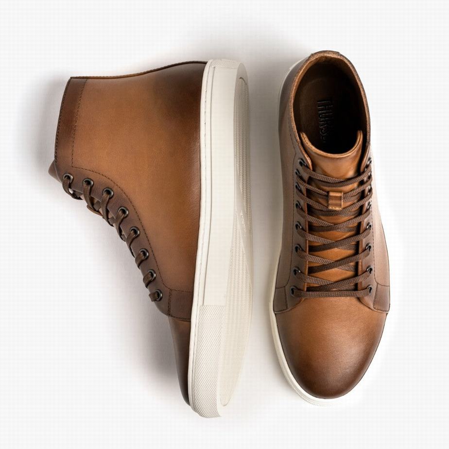 Thursday Boots Premier Hoge Sneakers Heren Toffee | CTF9162TG