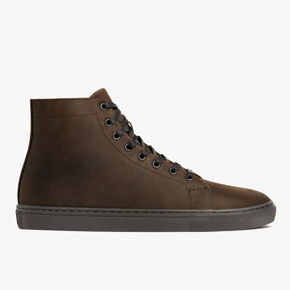 Thursday Boots Premier Hoge Sneakers Heren Bruin | EWO2171QC