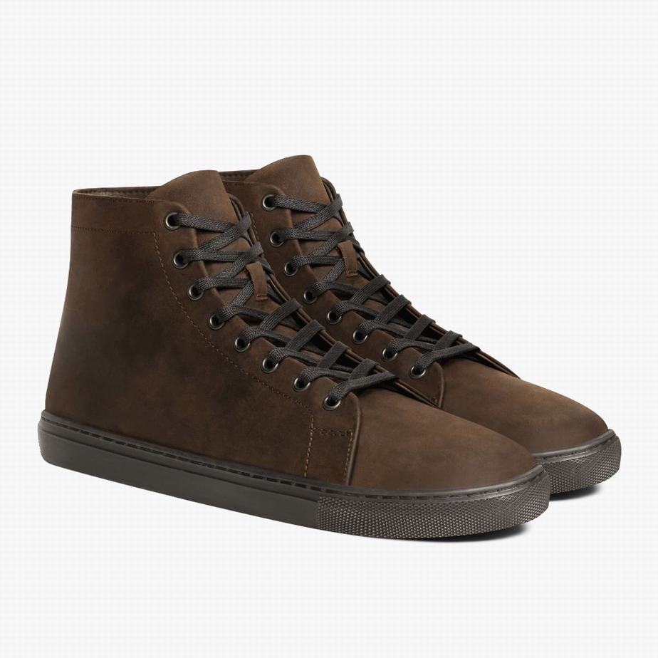 Thursday Boots Premier Hoge Sneakers Heren Bruin | EWO2171QC