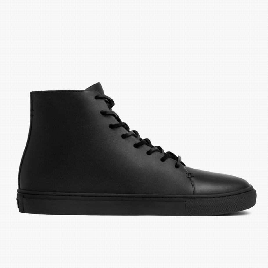 Thursday Boots Premier Hoge Sneakers Heren Zwart | EBS1661OF