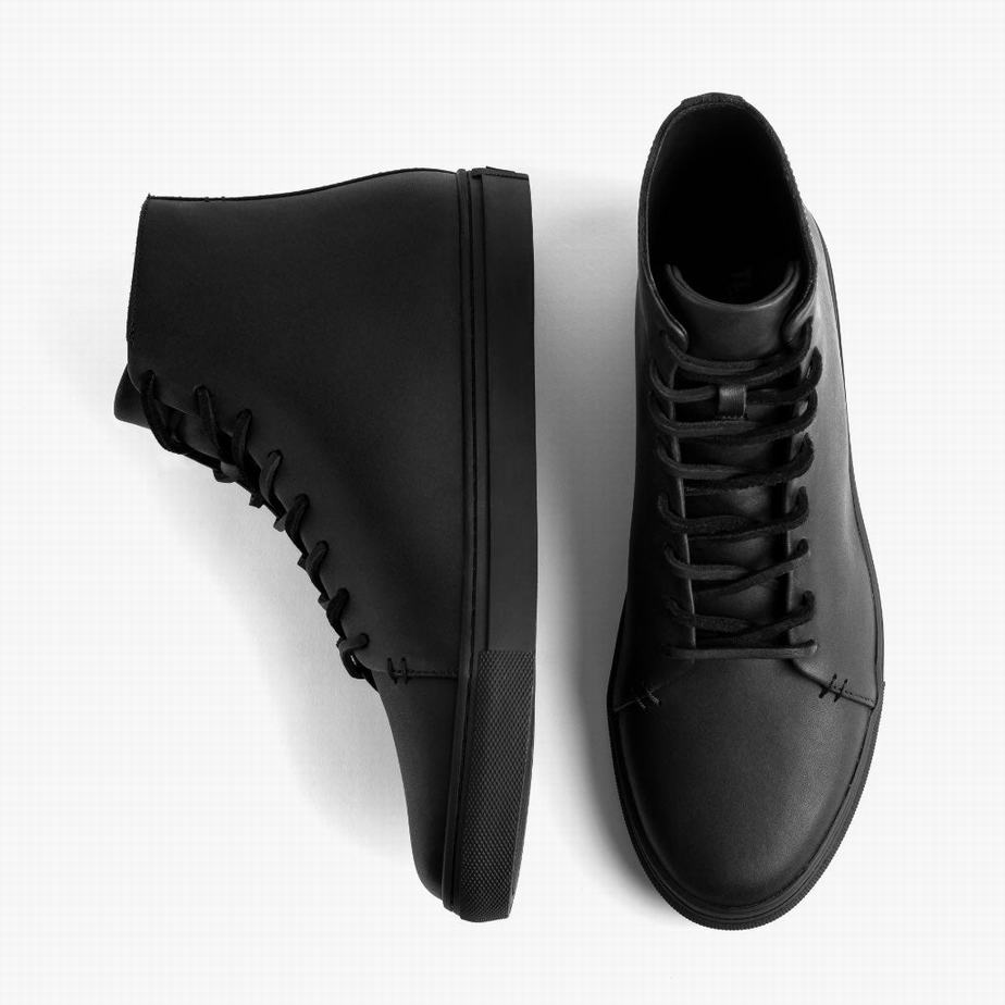 Thursday Boots Premier Hoge Sneakers Heren Zwart | EBS1661OF