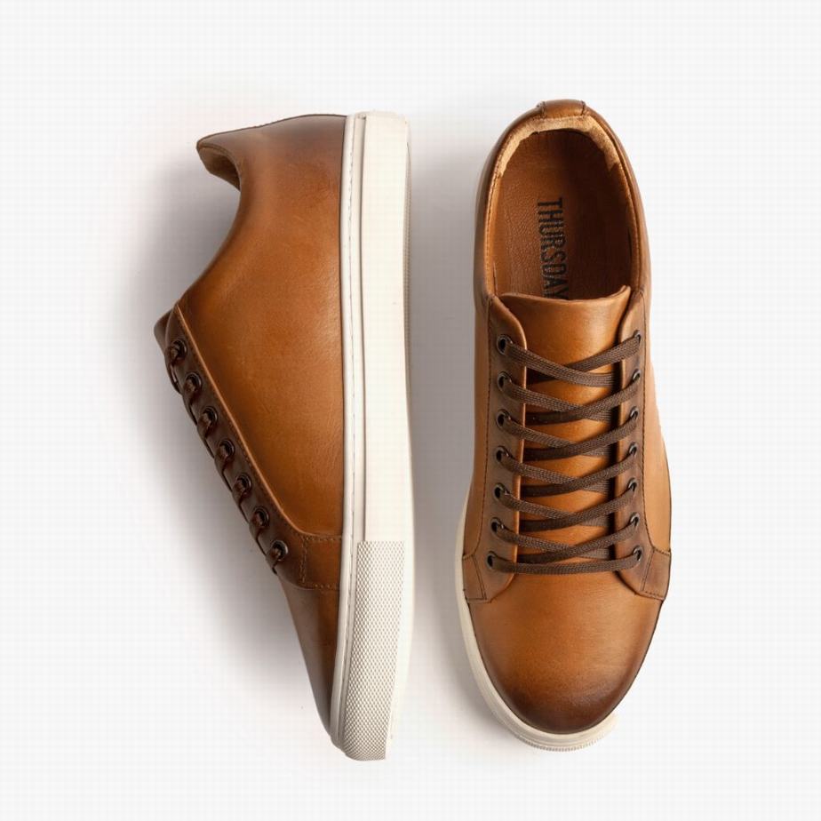 Thursday Boots Premier Lage Sneakers Dames Toffee | KAT2460QR