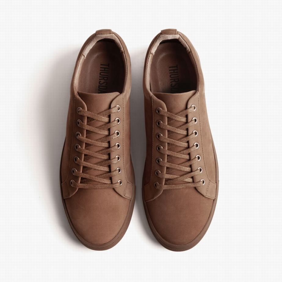 Thursday Boots Premier Lage Sneakers Heren Donkerbruin | TSB132HA