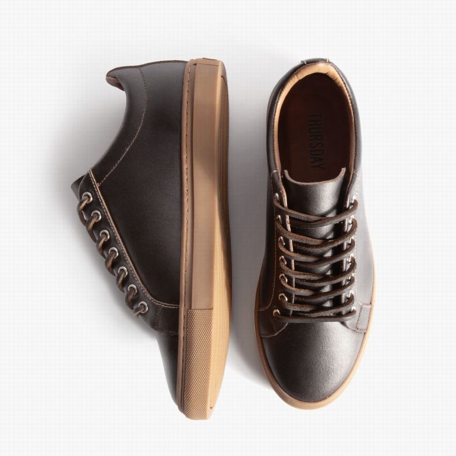 Thursday Boots Premier Lage Sneakers Heren Cacao | EIF2415FW