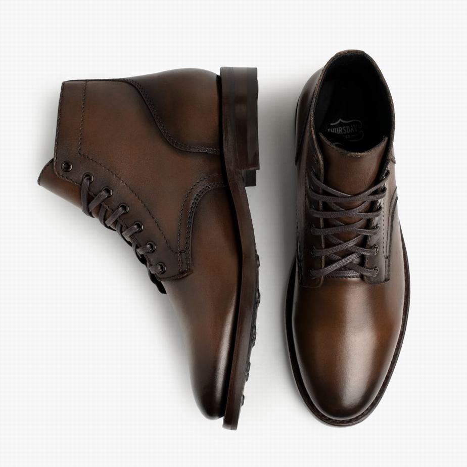 Thursday Boots President Veterlaarzen Heren Koffie | MCR629KR