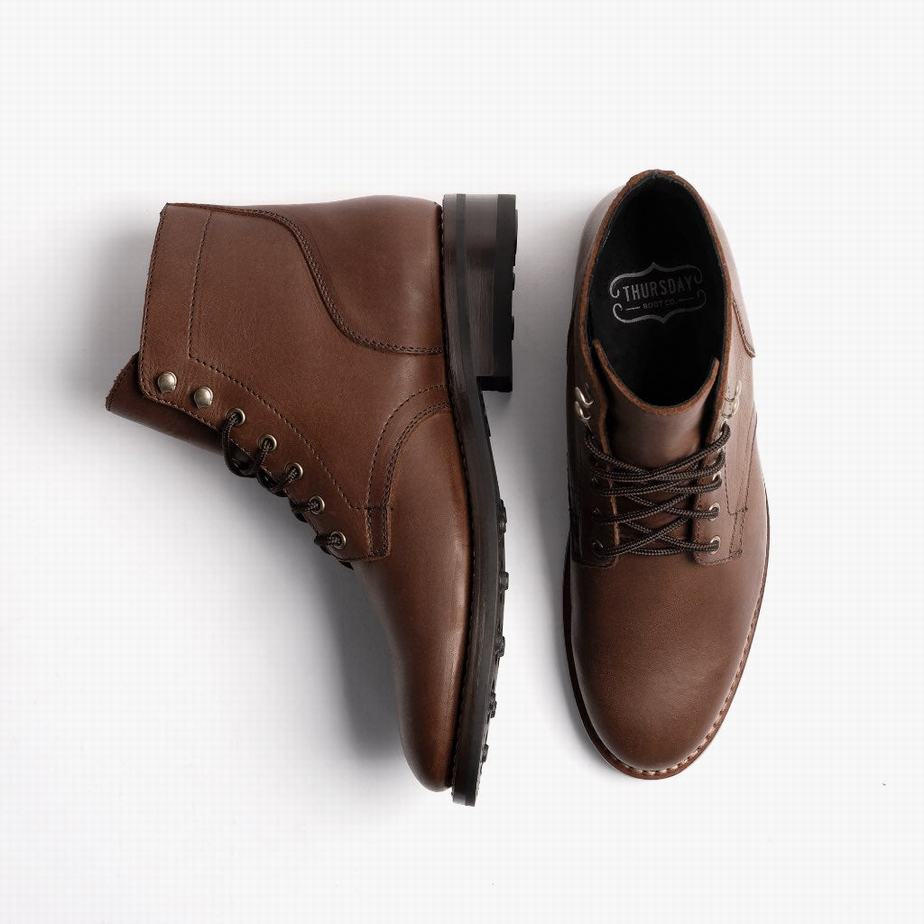 Thursday Boots President Veterlaarzen Heren Chocola | VWT7374TQ