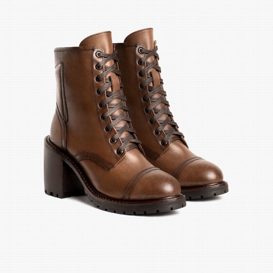 Thursday Boots Rebel Veterlaarzen Dames Bruin | OUX5988LN