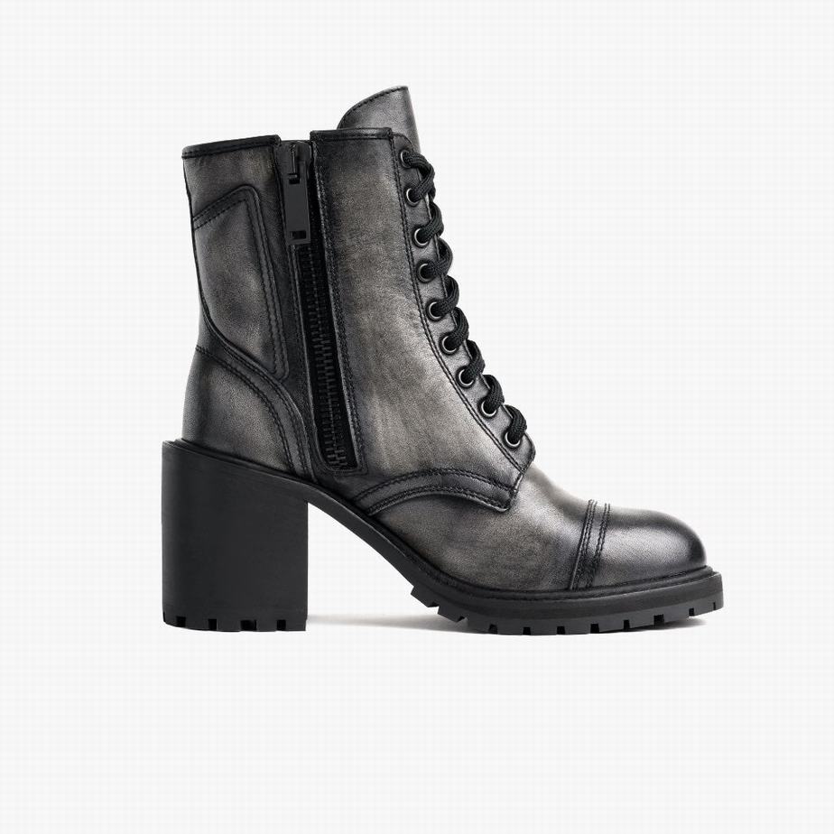 Thursday Boots Rebel Veterlaarzen Dames Grijs | VCS2481ZX