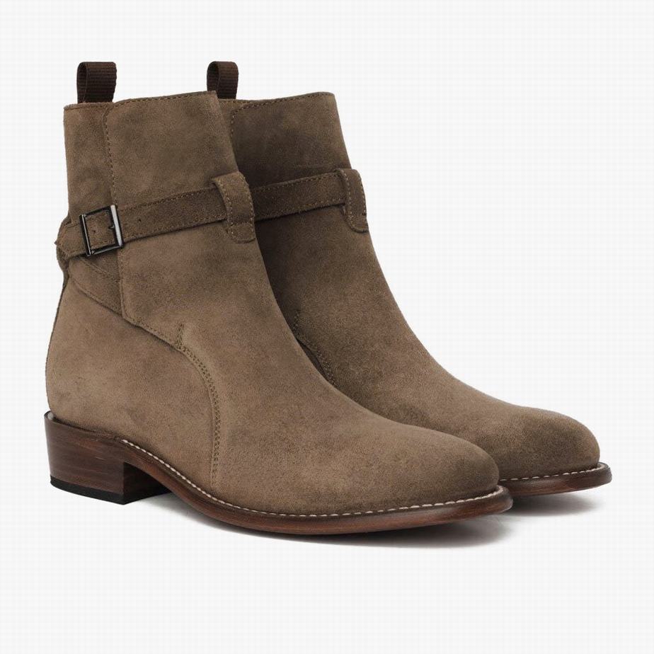 Thursday Boots Rogue Chelsea Laarzen Heren Grijs Bruin | BLL6526WB