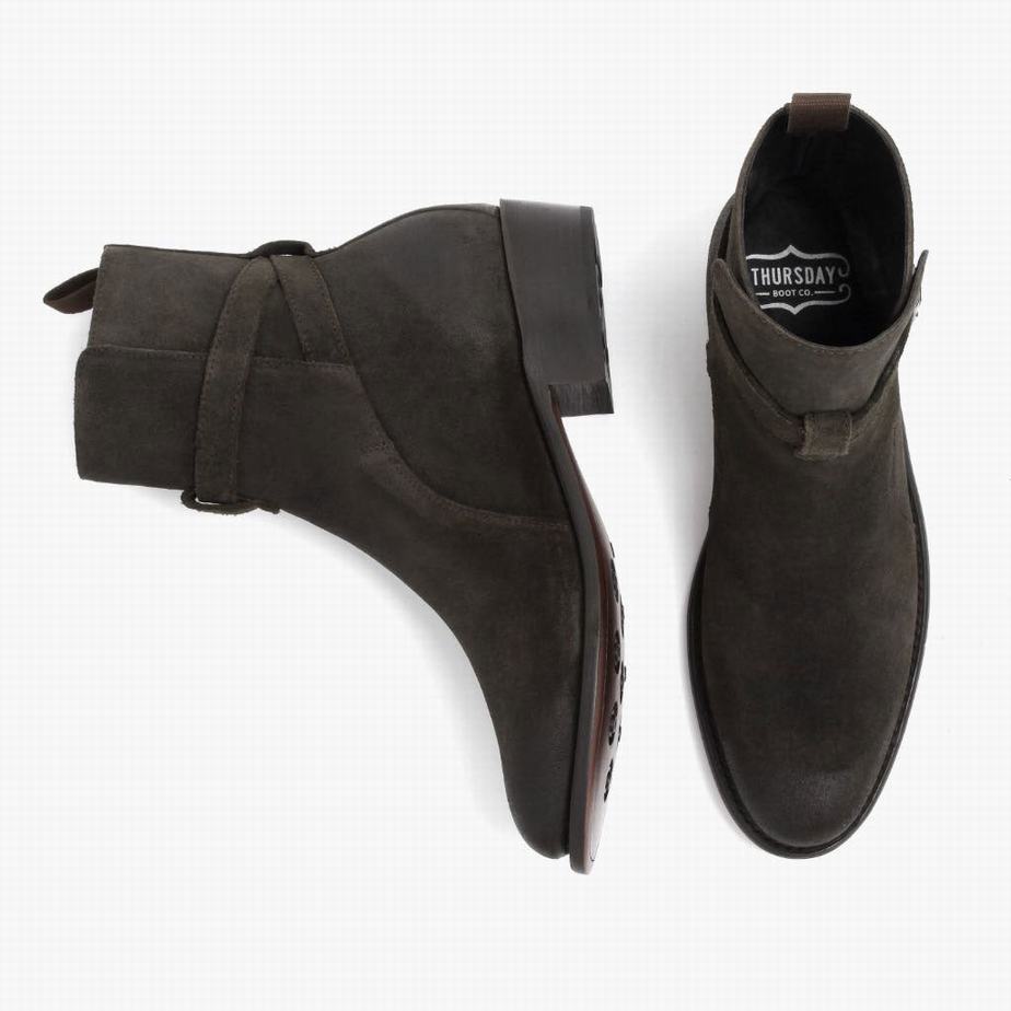 Thursday Boots Rogue Chelsea Laarzen Heren Donkerolijfgroen | YGB22100UF