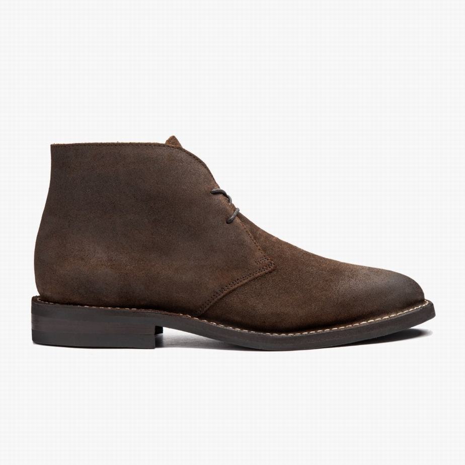 Thursday Boots Scout Chukka Laarzen Heren Mocha | MII8126UG