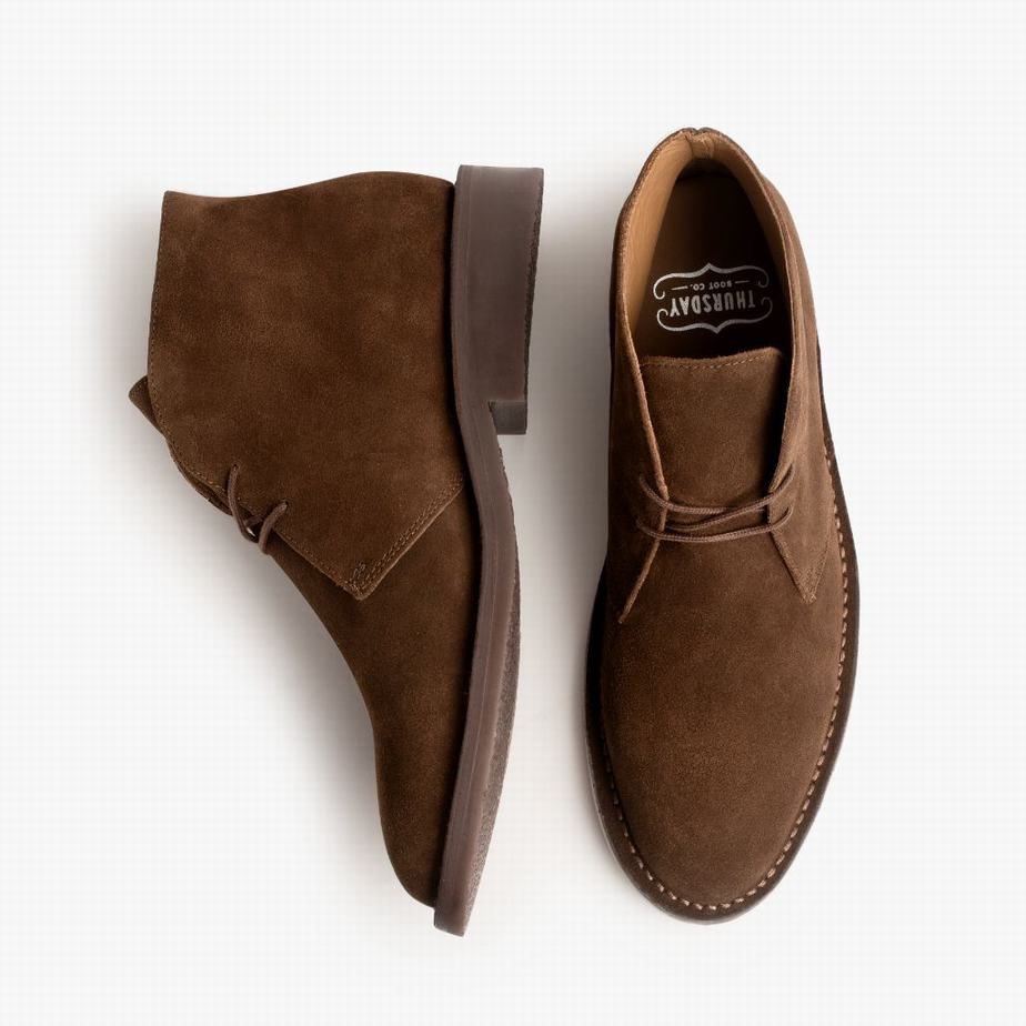 Thursday Boots Scout Chukka Laarzen Heren Chocola | RKR8895TE