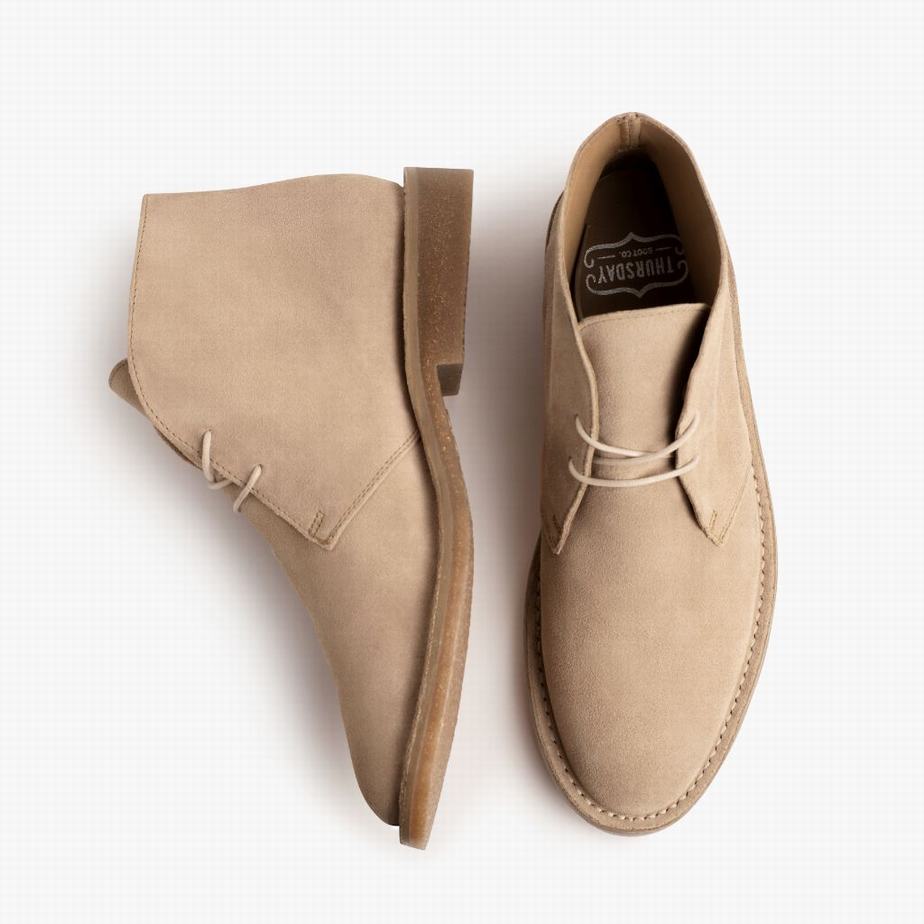 Thursday Boots Scout Chukka Laarzen Heren Dune | NXY5519NW