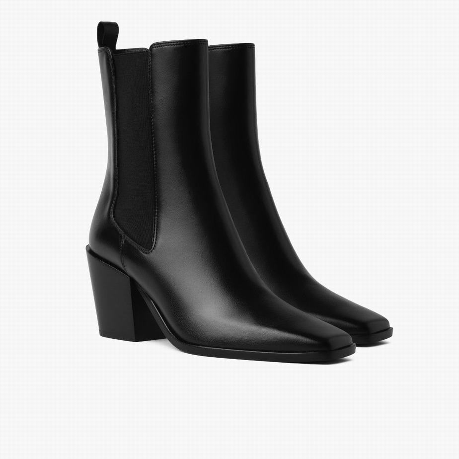 Thursday Boots Soho Chelsea Laarzen Dames Zwart | VBO2622IN