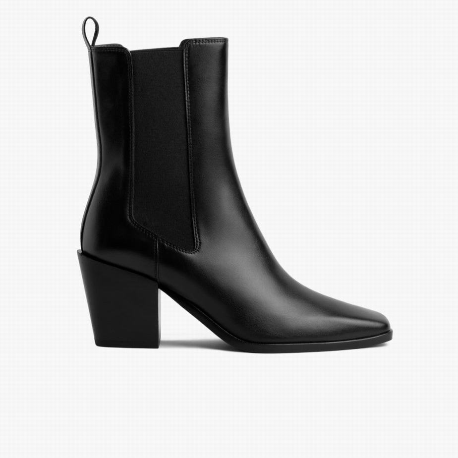 Thursday Boots Soho Chelsea Laarzen Dames Zwart | VBO2622IN