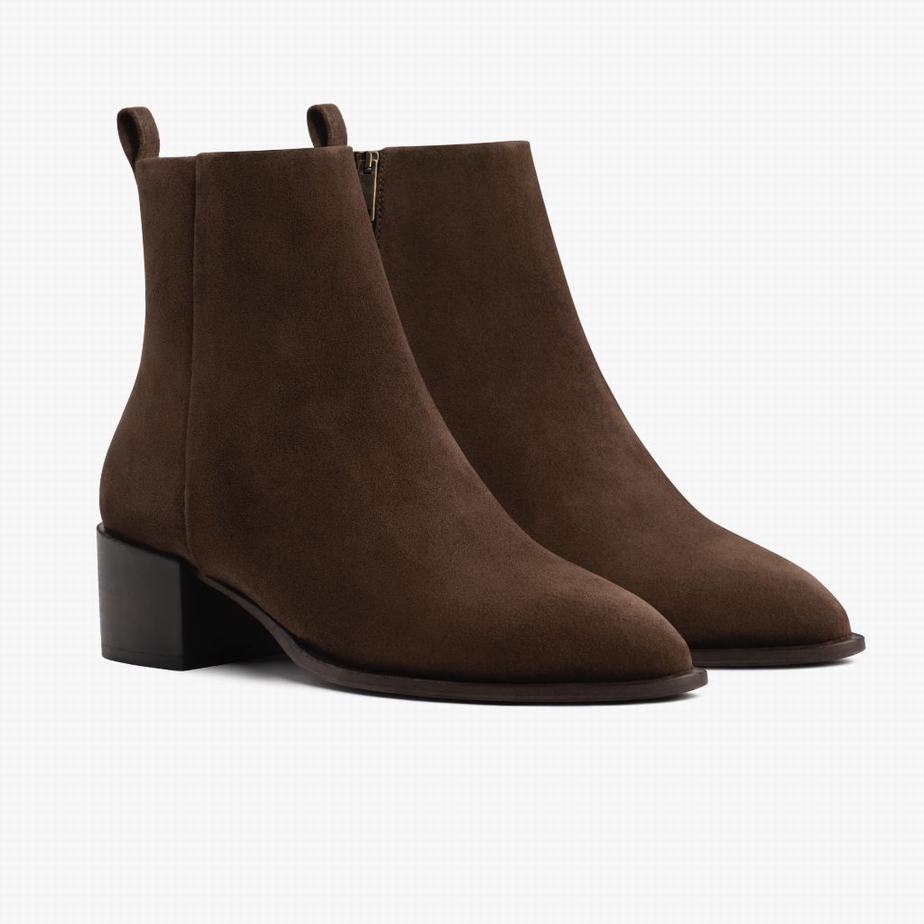 Thursday Boots Tempo Laarzen Dames Koffie | JEQ969DV