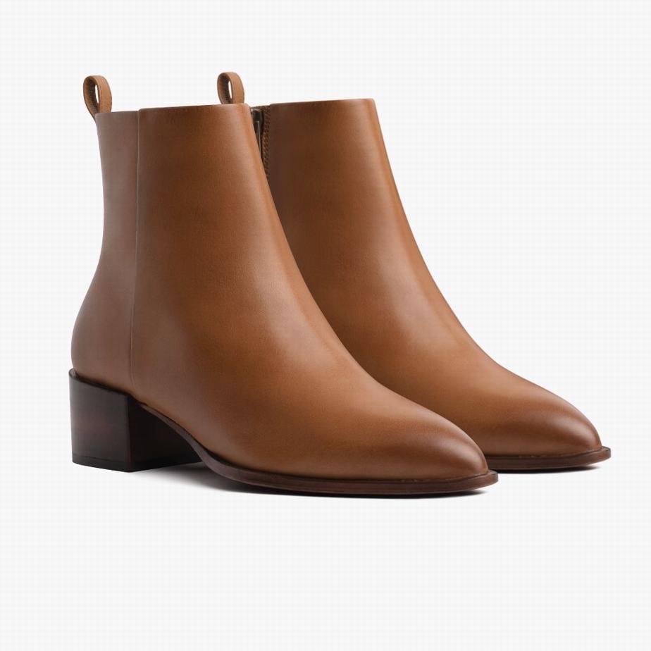 Thursday Boots Tempo Laarzen Dames Toffee | KKG7496WC