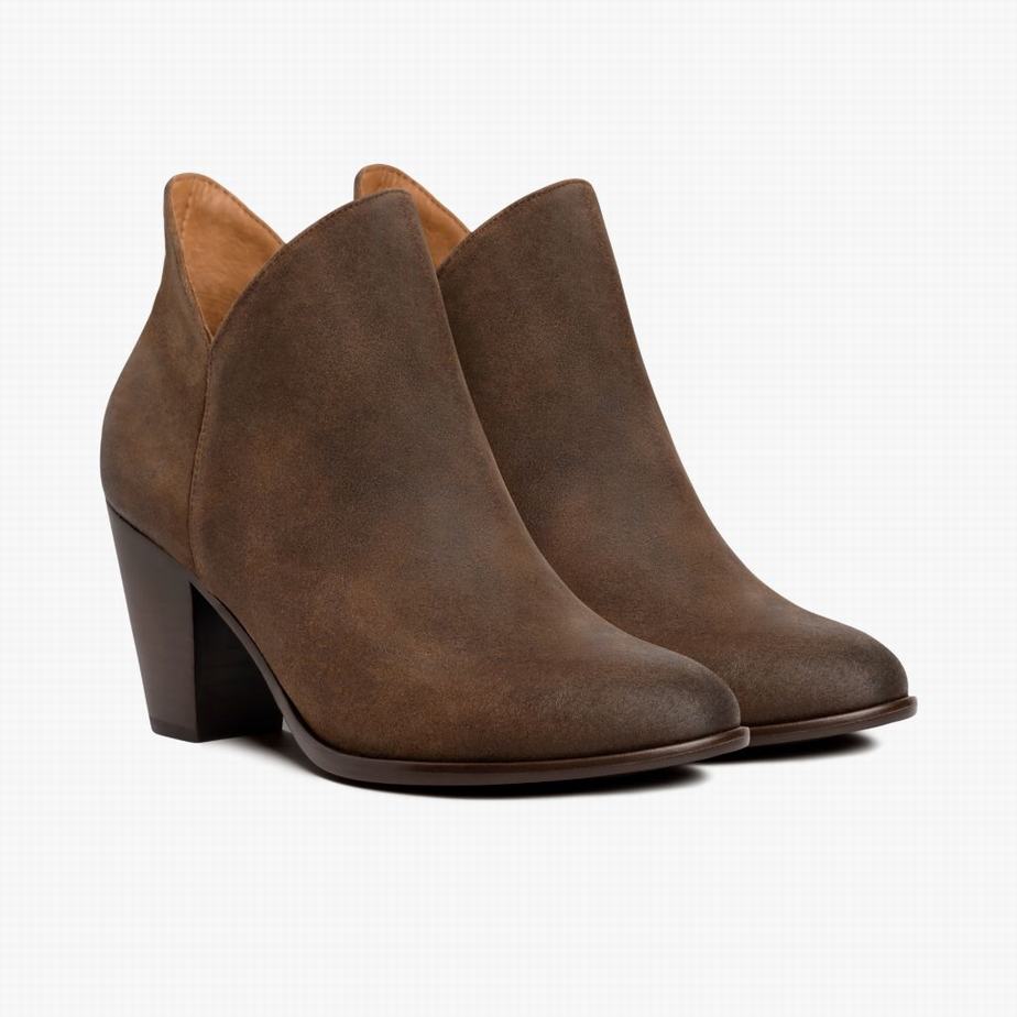 Thursday Boots Uptown Laarzen Dames Koffie | EPY9018HN