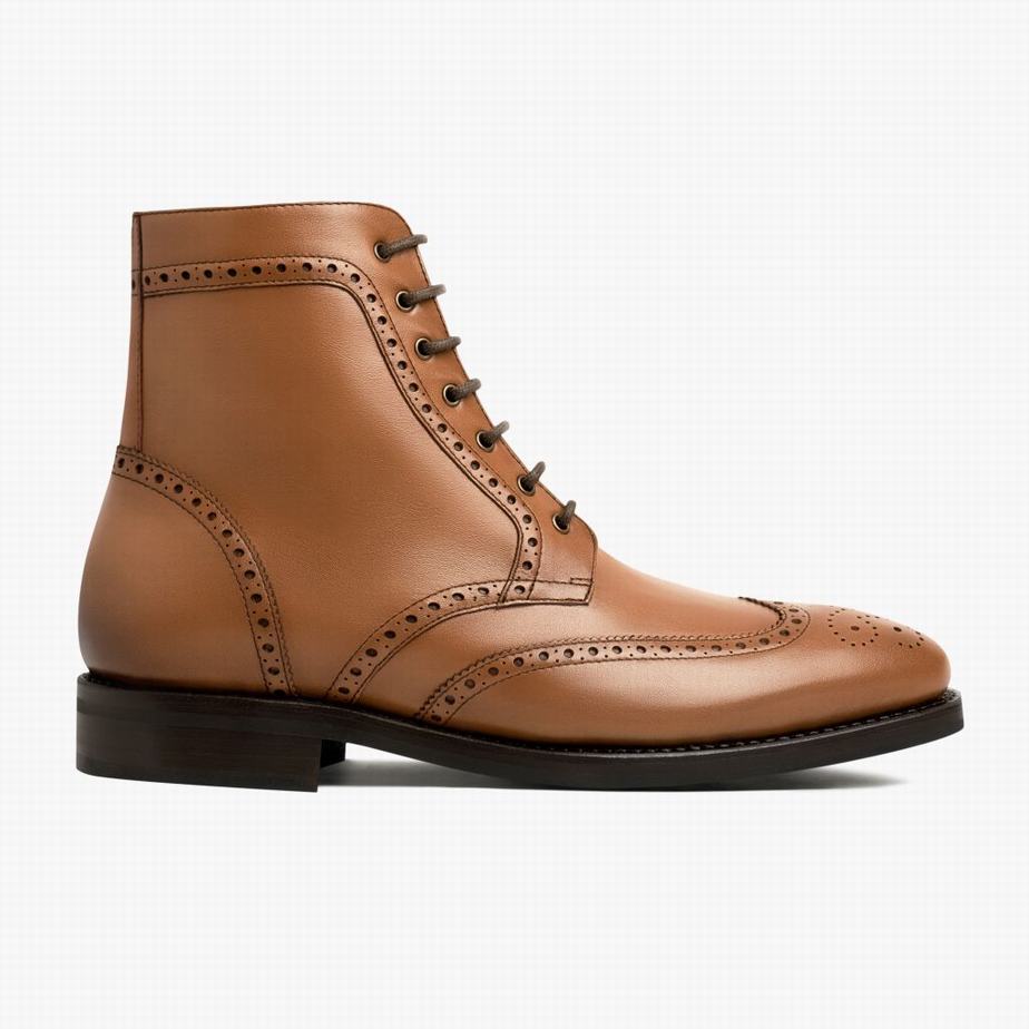 Thursday Boots Wingtip Veterlaarzen Heren Bruin | JPC1393SU