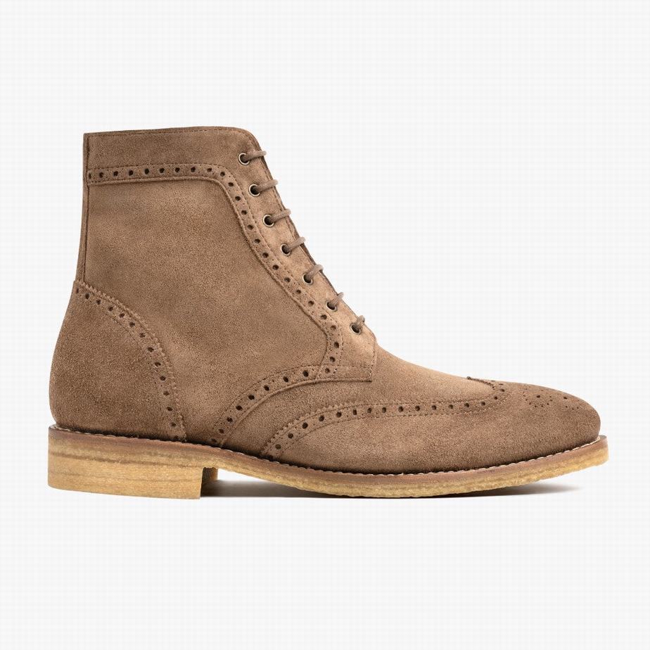 Thursday Boots Wingtip Veterlaarzen Heren Bruin | EQW775UE